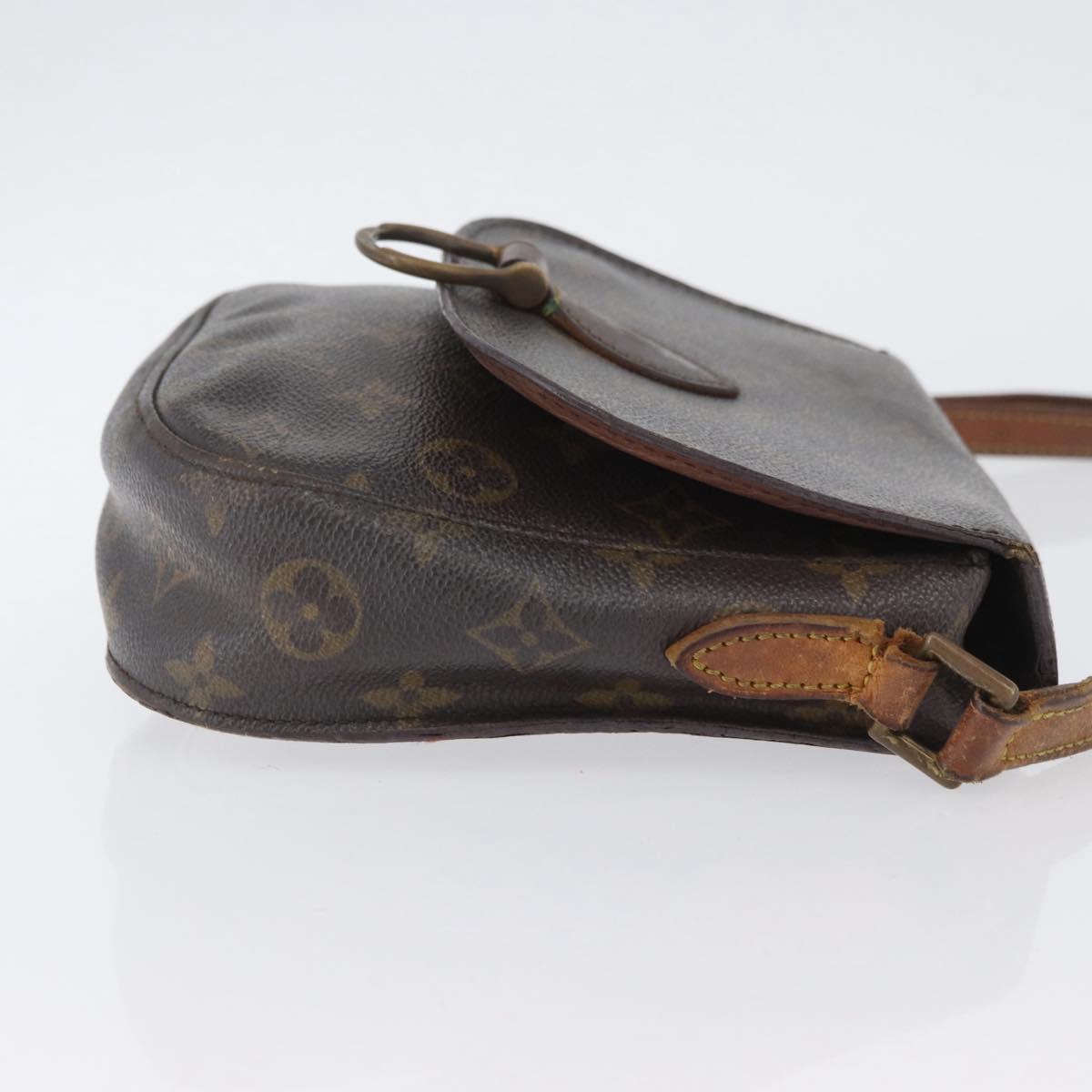 LOUIS VUITTON Monogram Saint Cloud MM Shoulder Bag M51243 LV Auth ka3114