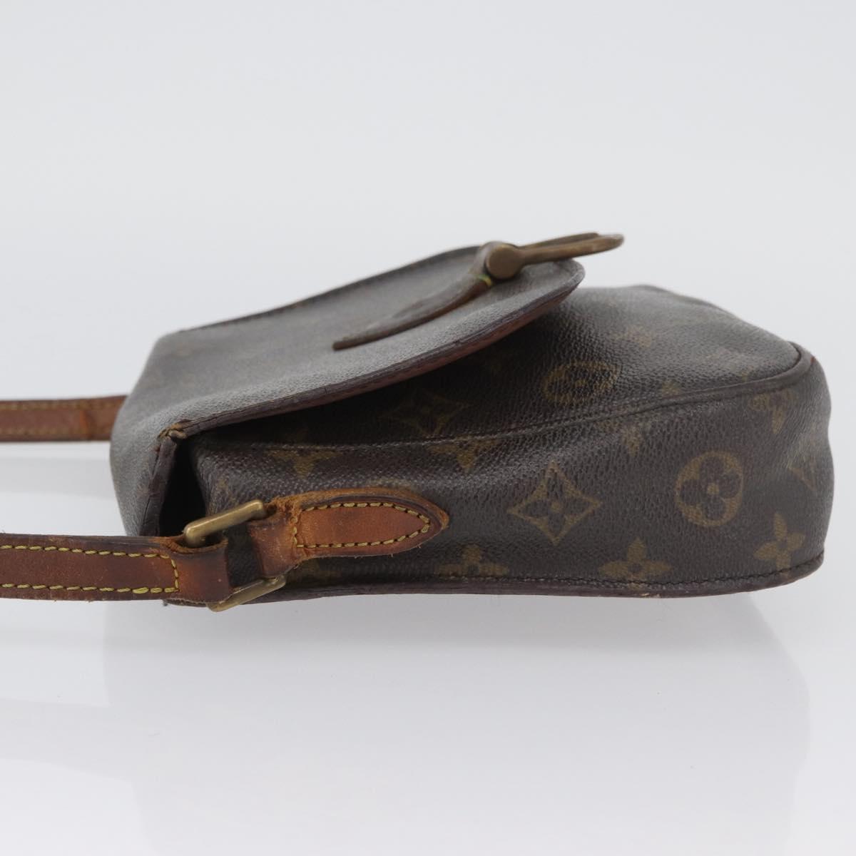 LOUIS VUITTON Monogram Saint Cloud MM Shoulder Bag M51243 LV Auth ka3114