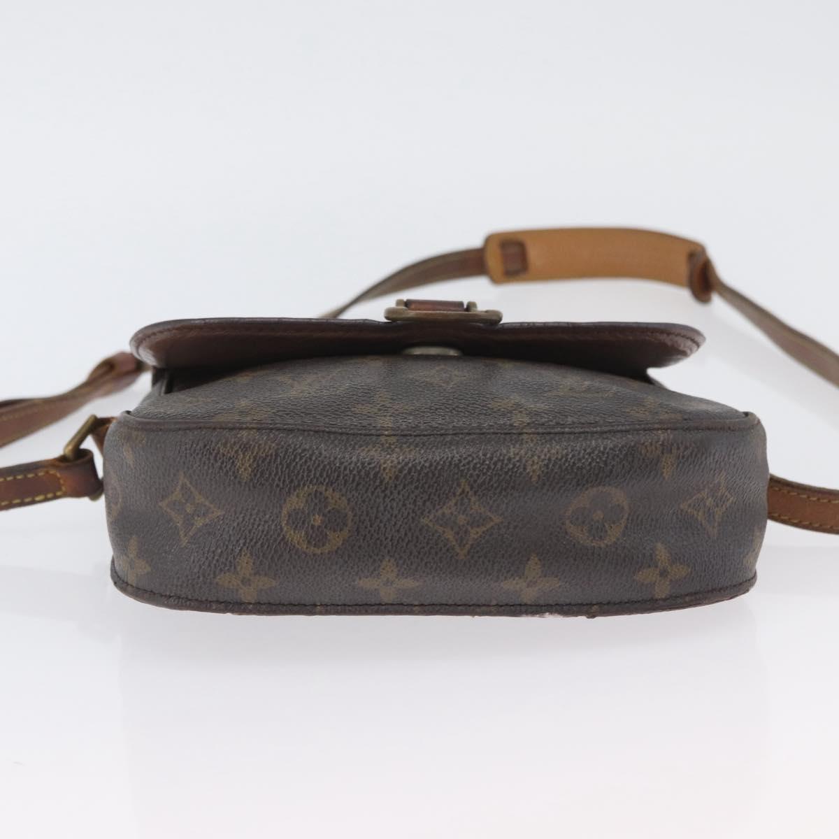 LOUIS VUITTON Monogram Saint Cloud MM Shoulder Bag M51243 LV Auth ka3114