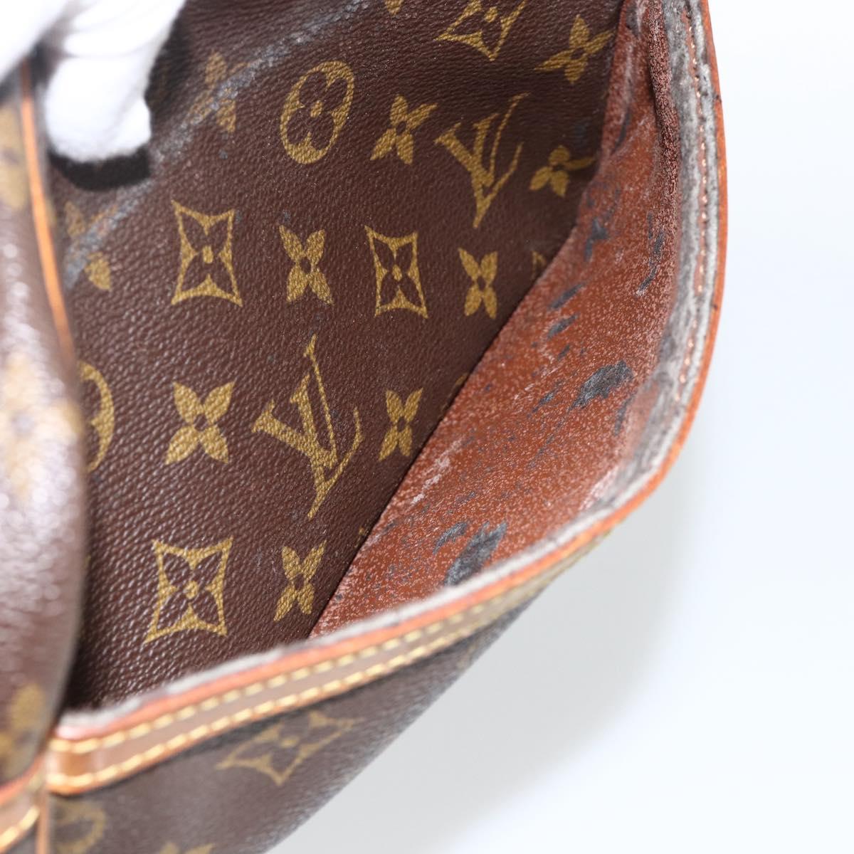 LOUIS VUITTON Monogram Compiegne 23 Clutch Bag M51847 LV Auth ka3117