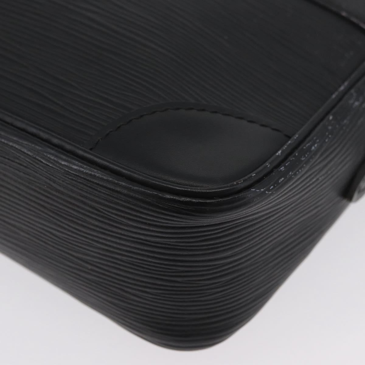 LOUIS VUITTON Epi Trocadero 23 Shoulder Bag Black M52302 LV Auth ka3119
