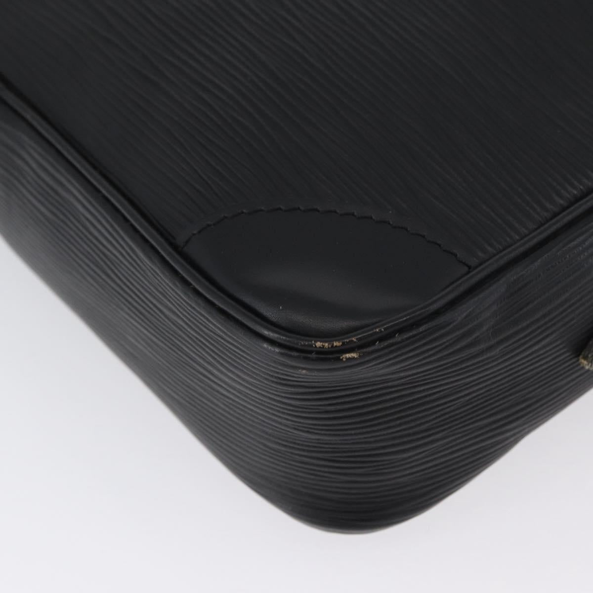 LOUIS VUITTON Epi Trocadero 23 Shoulder Bag Black M52302 LV Auth ka3119