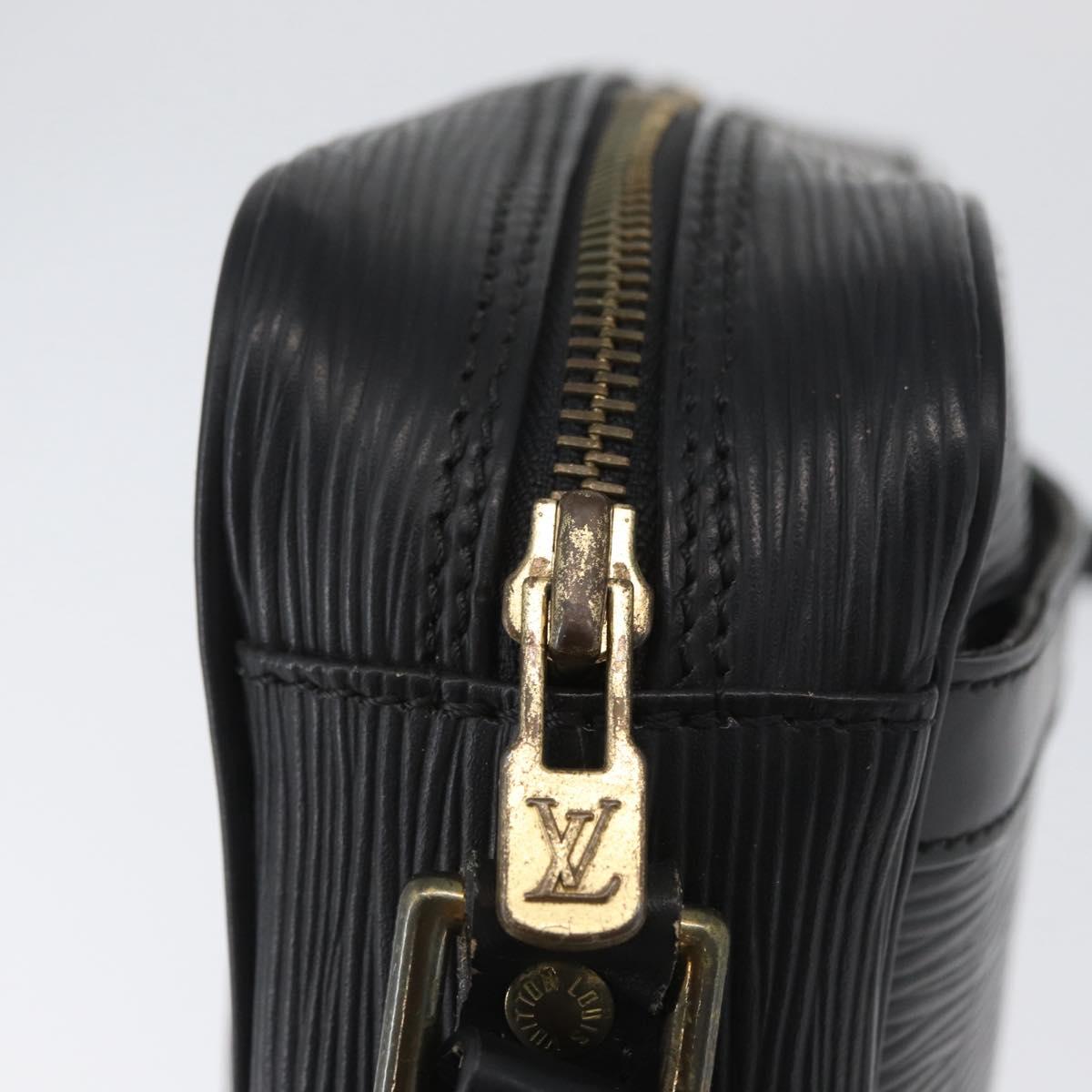 LOUIS VUITTON Epi Trocadero 23 Shoulder Bag Black M52302 LV Auth ka3119
