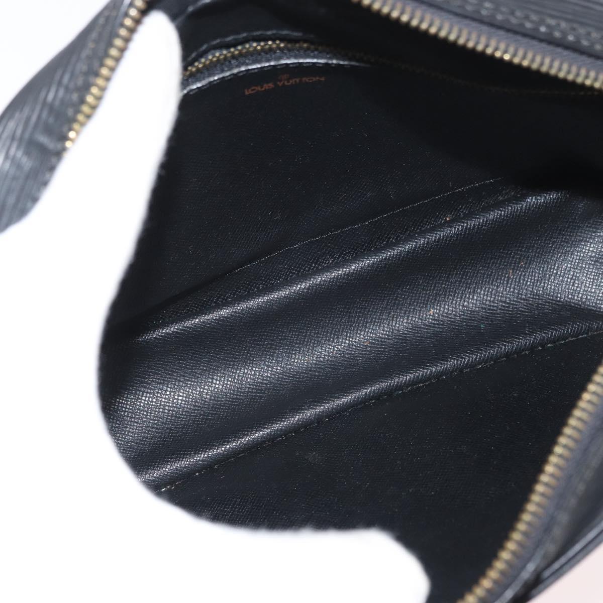 LOUIS VUITTON Epi Trocadero 23 Shoulder Bag Black M52302 LV Auth ka3119