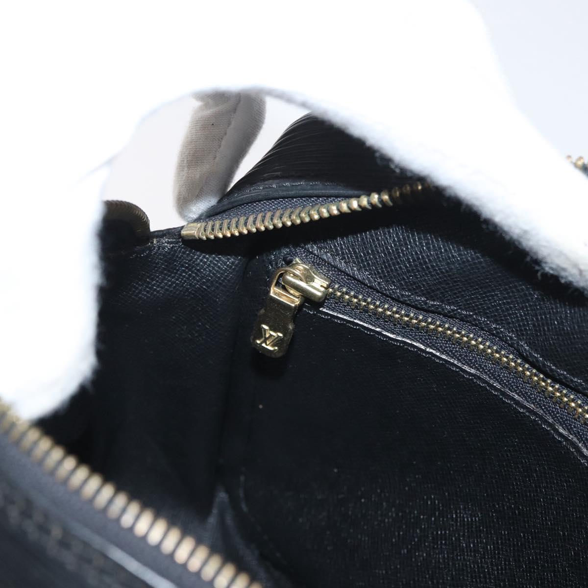 LOUIS VUITTON Epi Trocadero 23 Shoulder Bag Black M52302 LV Auth ka3119