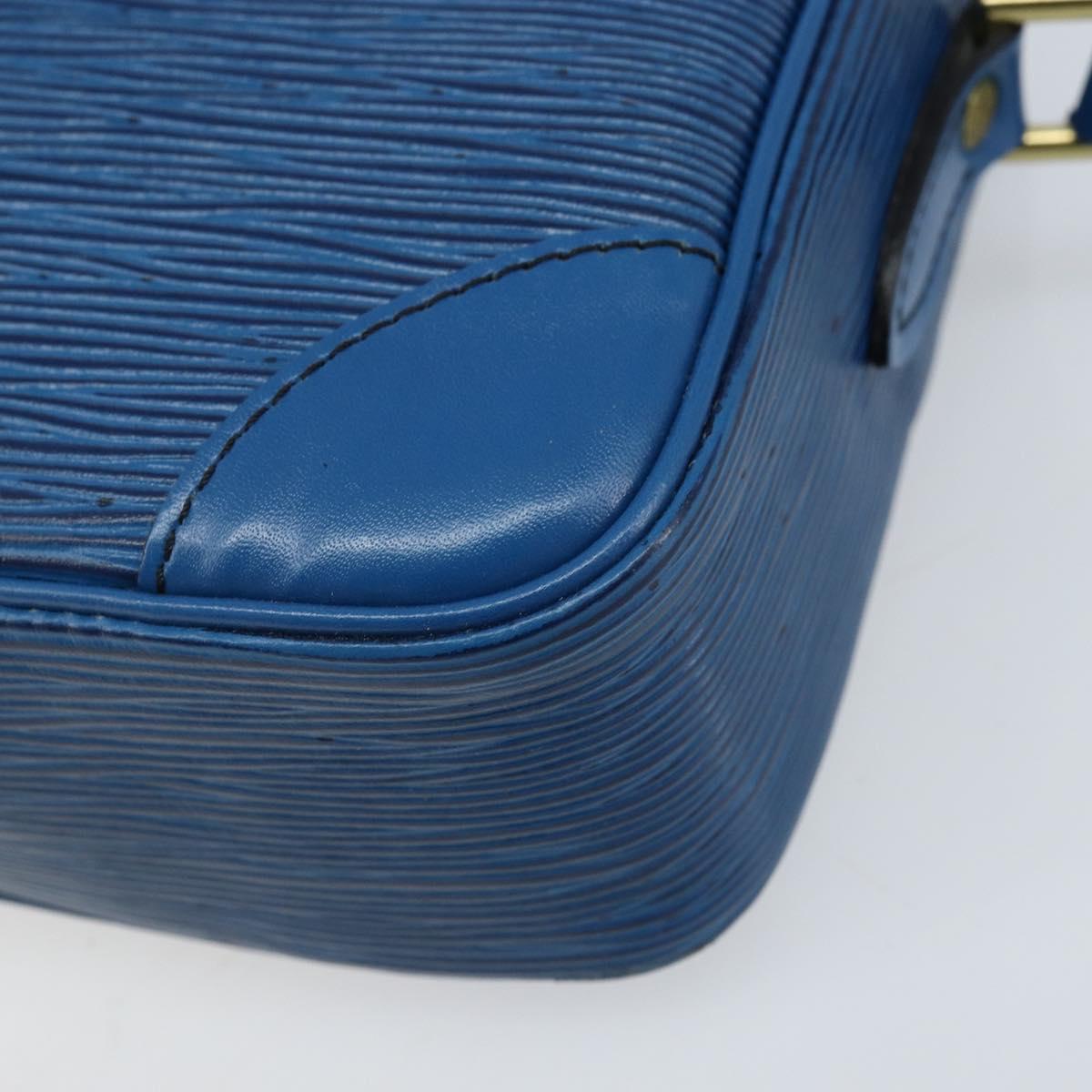 LOUIS VUITTON Epi Trocadero 23 Shoulder Bag Blue M52305 LV Auth ka3127