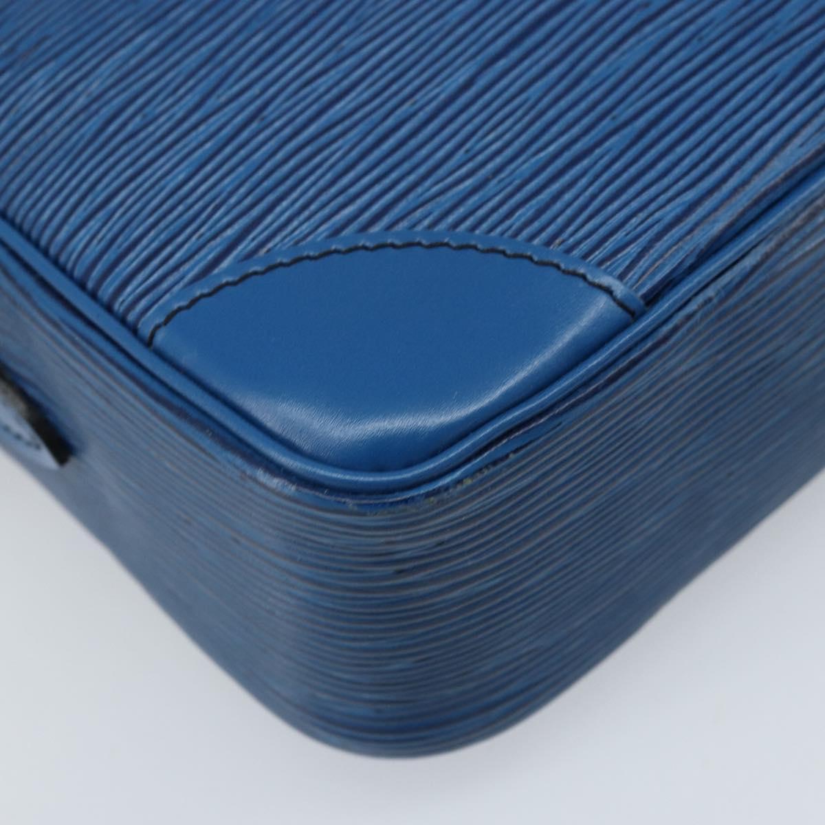 LOUIS VUITTON Epi Trocadero 23 Shoulder Bag Blue M52305 LV Auth ka3127