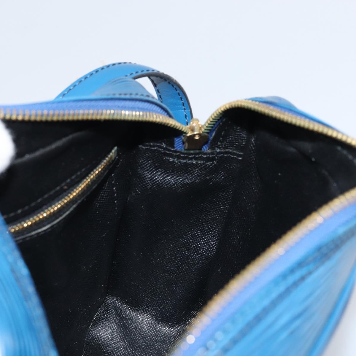 LOUIS VUITTON Epi Trocadero 23 Shoulder Bag Blue M52305 LV Auth ka3127