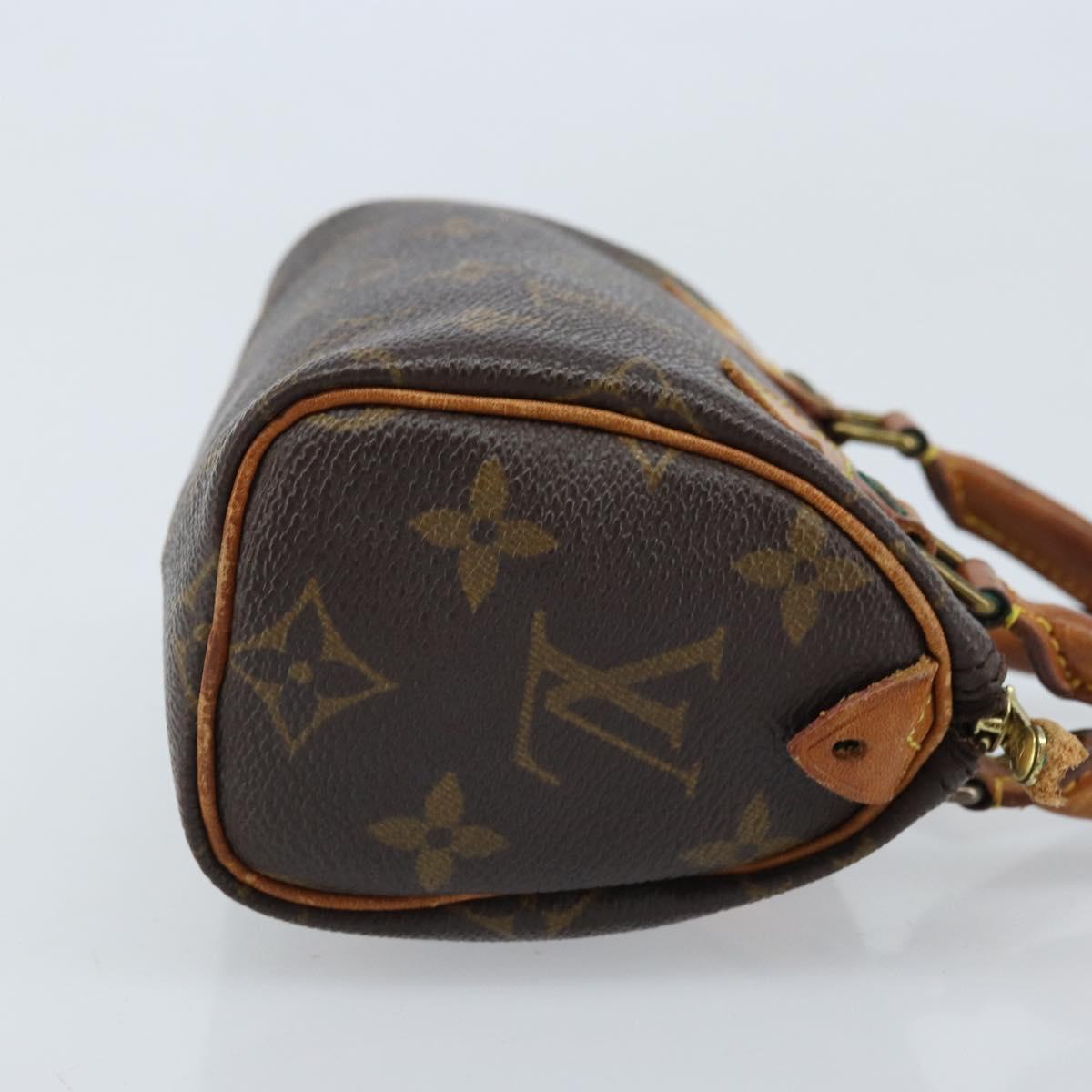 LOUIS VUITTON Monogram Mini Speedy Hand Bag M41534 LV Auth ka3152