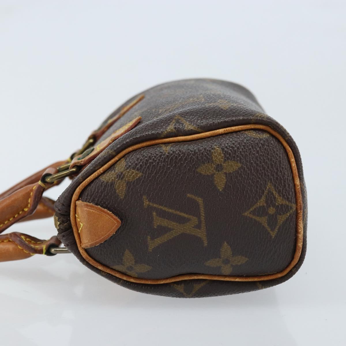LOUIS VUITTON Monogram Mini Speedy Hand Bag M41534 LV Auth ka3152