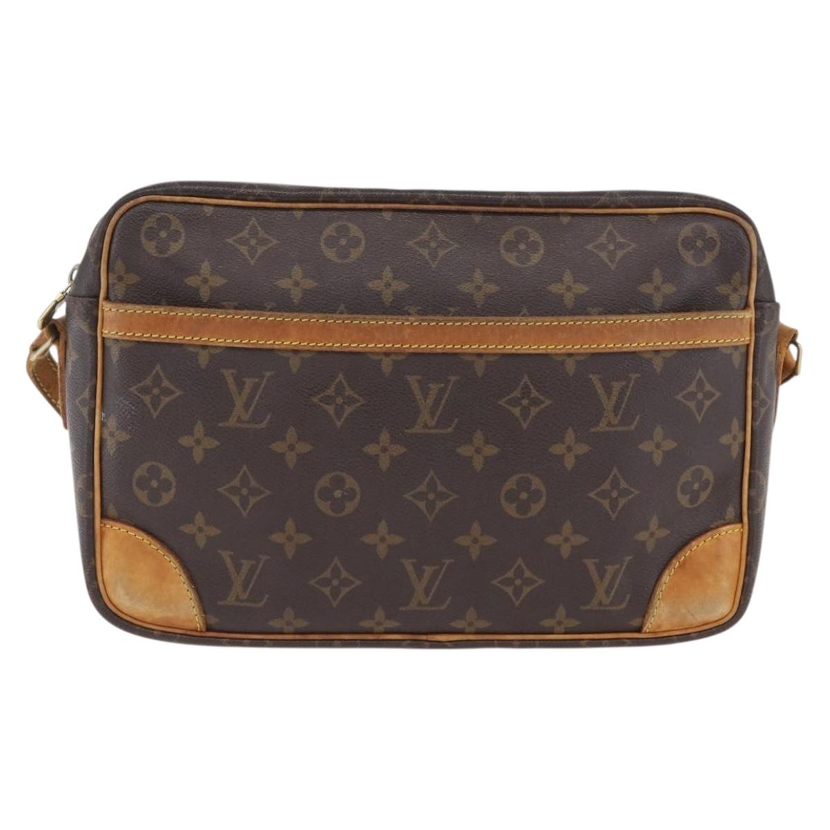 LOUIS VUITTON Monogram Trocadero 30 Shoulder Bag M51272 LV Auth ka3159