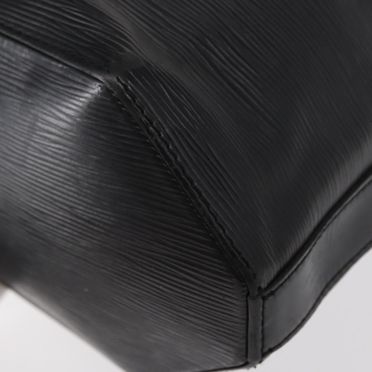 LOUIS VUITTON Epi Sac A Dos Shoulder Bag Black M80153 LV Auth ka316