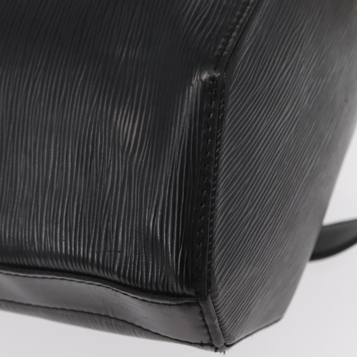 LOUIS VUITTON Epi Sac A Dos Shoulder Bag Black M80153 LV Auth ka316