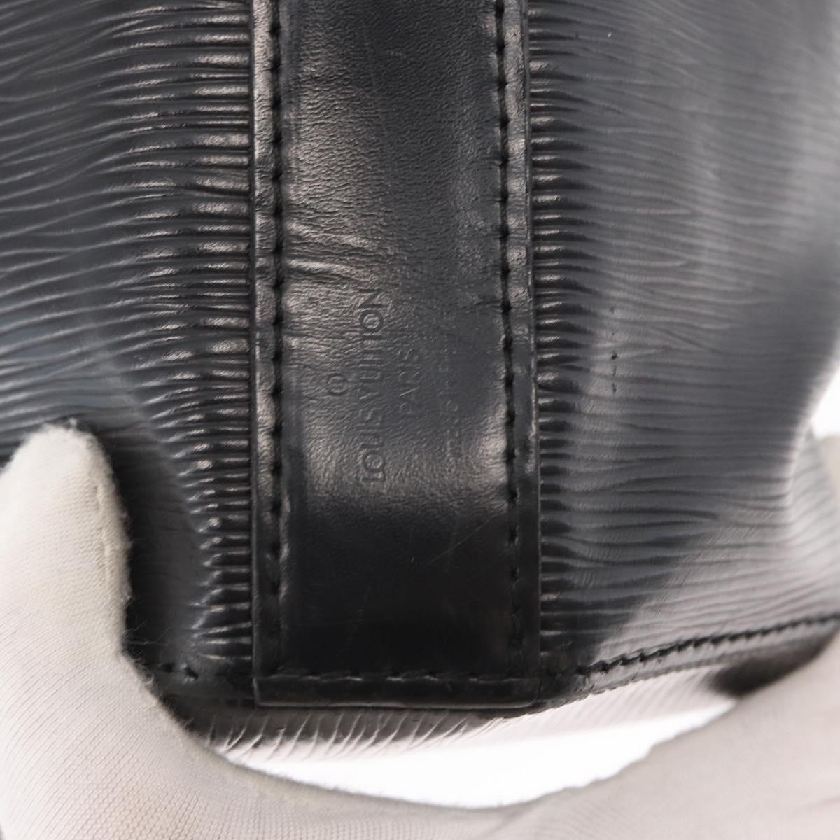 LOUIS VUITTON Epi Sac A Dos Shoulder Bag Black M80153 LV Auth ka316