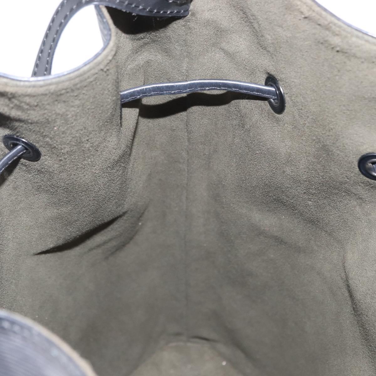 LOUIS VUITTON Epi Sac A Dos Shoulder Bag Black M80153 LV Auth ka316