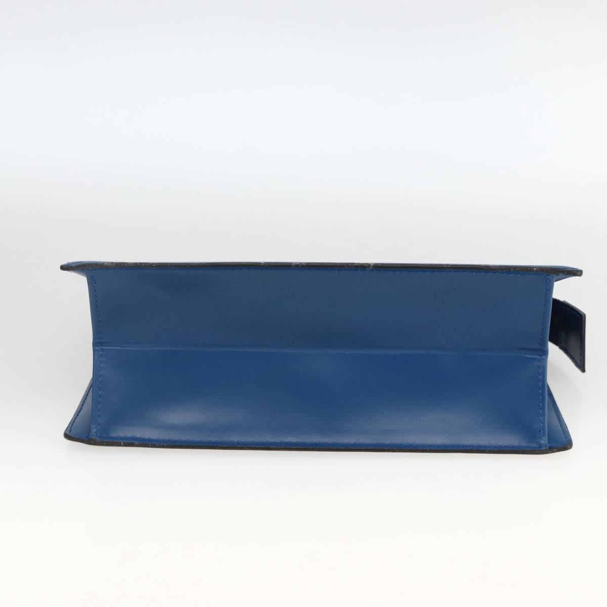 LOUIS VUITTON Epi Trousse Crete Pouch Blue M48405 LV Auth ka3162