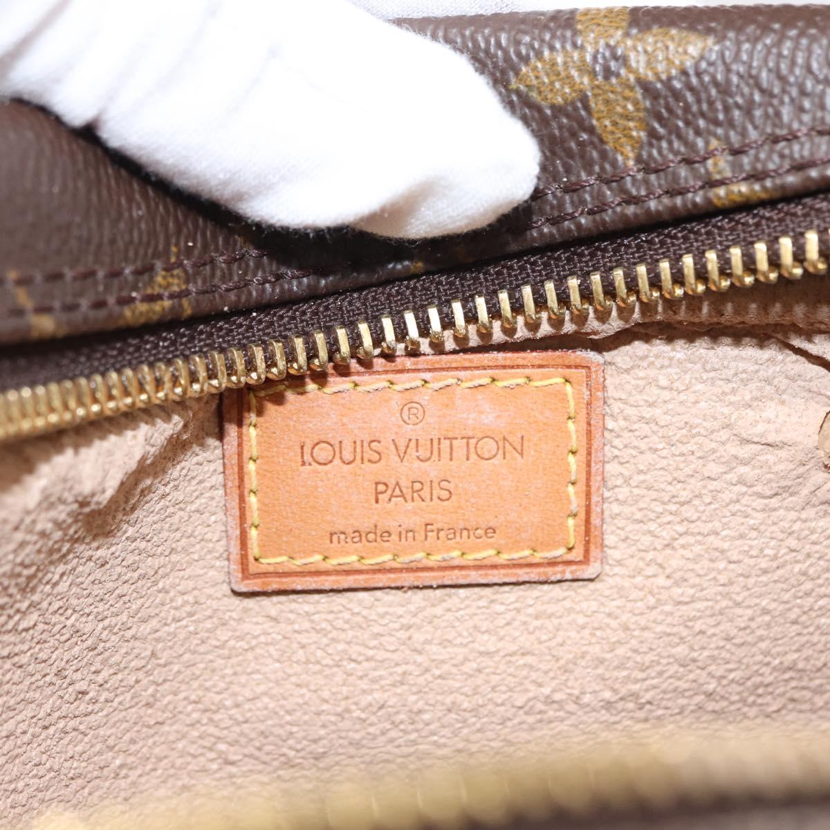 LOUIS VUITTON Monogram Trousse Toilette 28 Clutch Bag M47522 LV Auth ka317