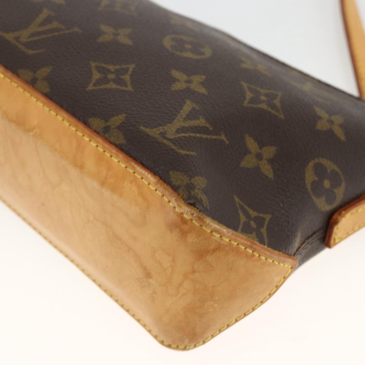 LOUIS VUITTON Monogram Trotteur Shoulder Bag M51240 LV Auth ka3179