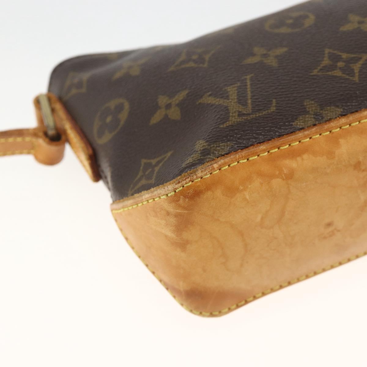 LOUIS VUITTON Monogram Trotteur Shoulder Bag M51240 LV Auth ka3179