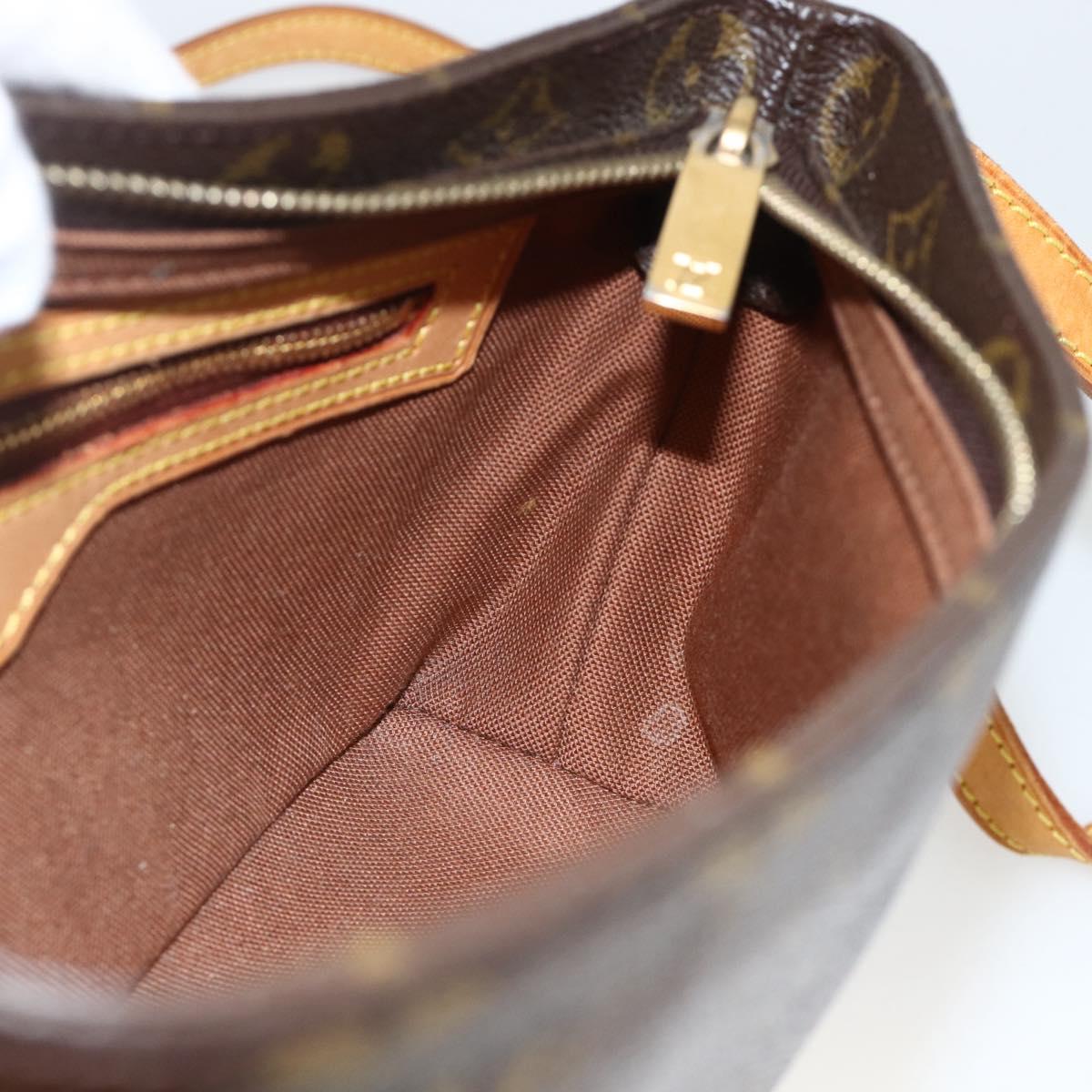 LOUIS VUITTON Monogram Trotteur Shoulder Bag M51240 LV Auth ka3179