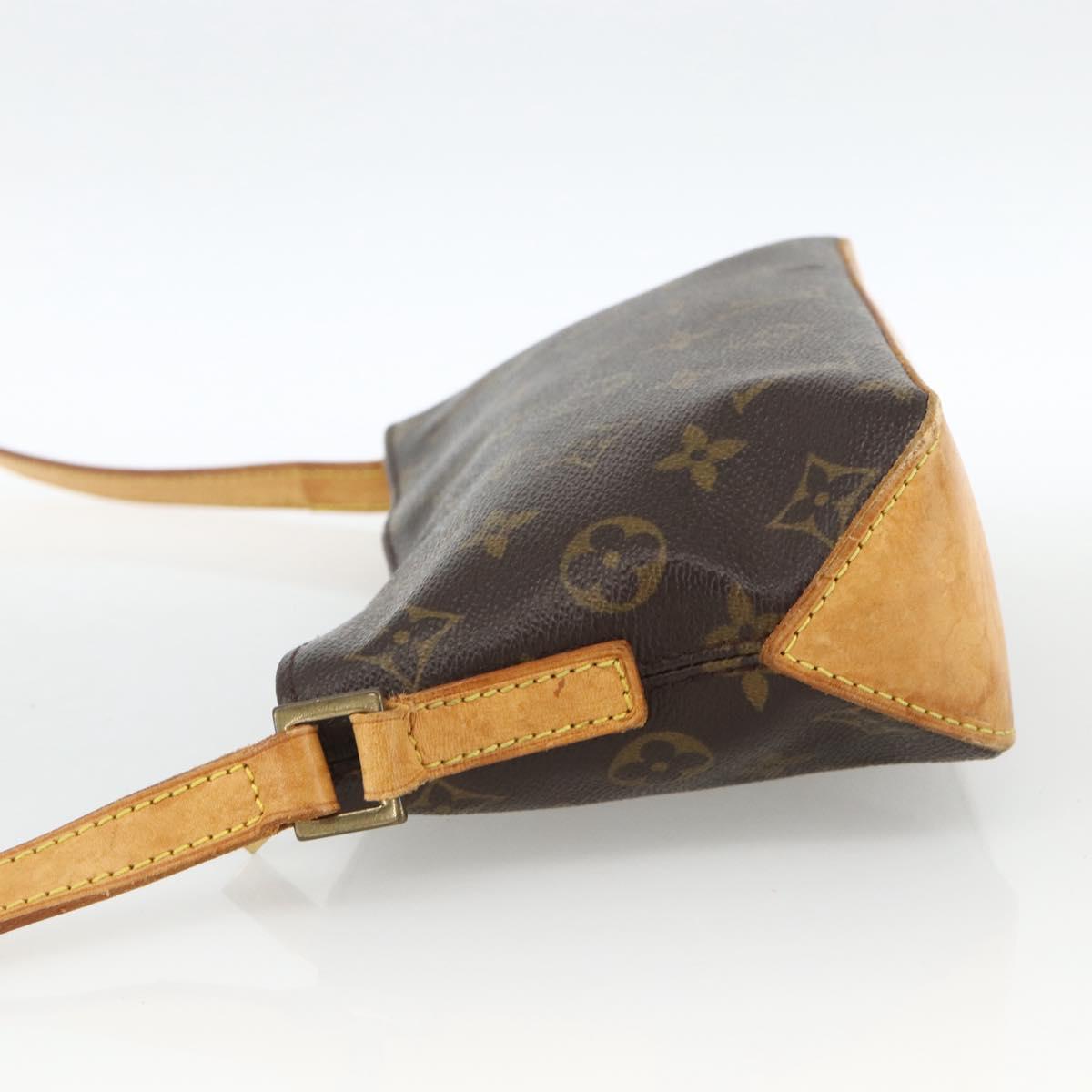 LOUIS VUITTON Monogram Trotteur Shoulder Bag M51240 LV Auth ka3179
