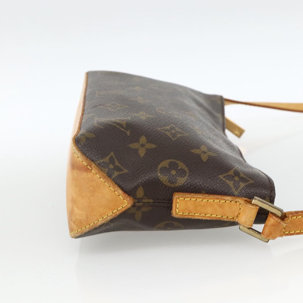 LOUIS VUITTON Monogram Trotteur Shoulder Bag M51240 LV Auth ka3179