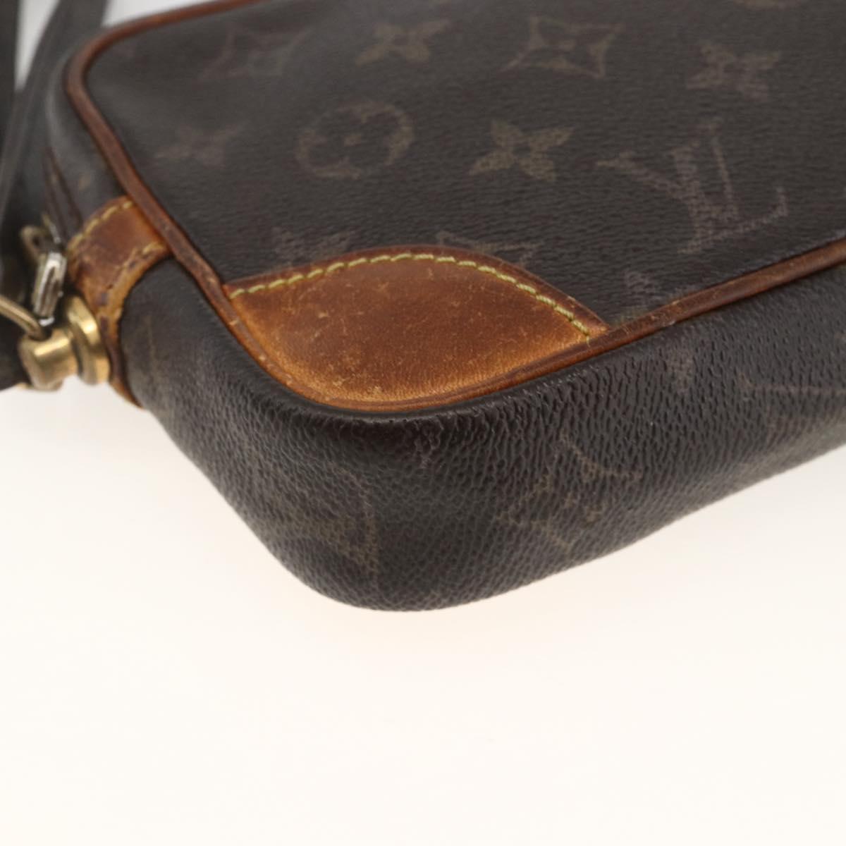 LOUIS VUITTON Monogram Marly Dragonne PM Clutch Bag M51827 LV Auth ka3181