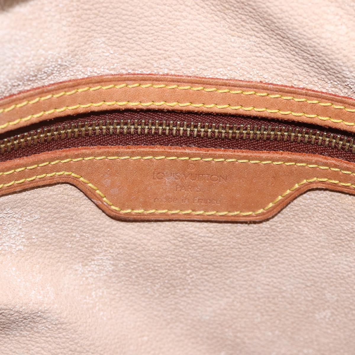 LOUIS VUITTON Monogram Bucket GM Shoulder Bag M42236 LV Auth ka3186