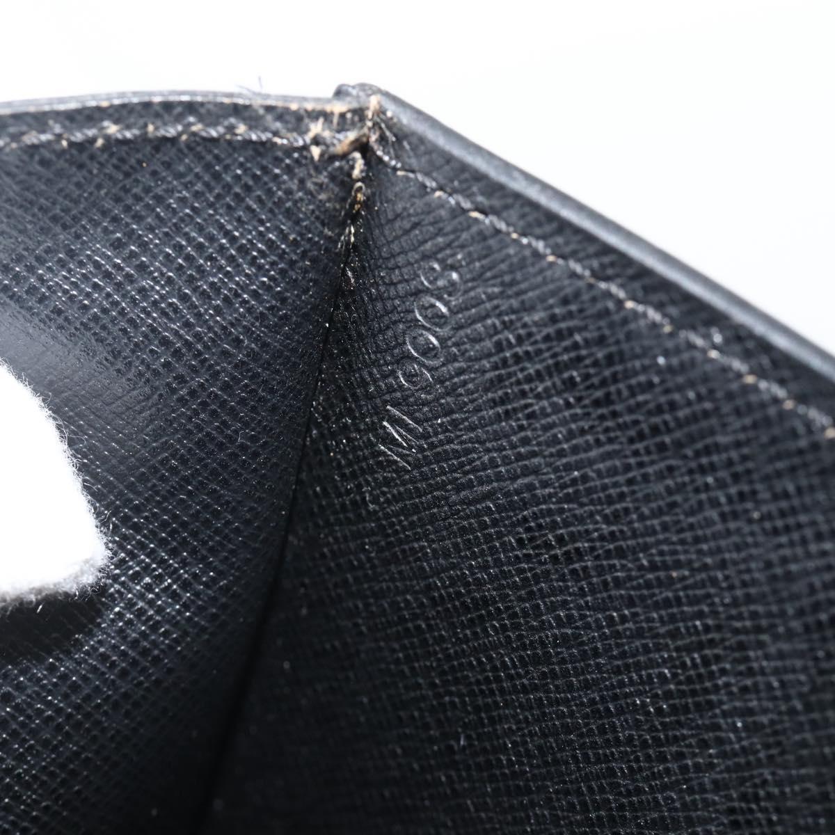 LOUIS VUITTON Epi Serviette Conseiller Business Bag Black M54422 LV Auth ka3192
