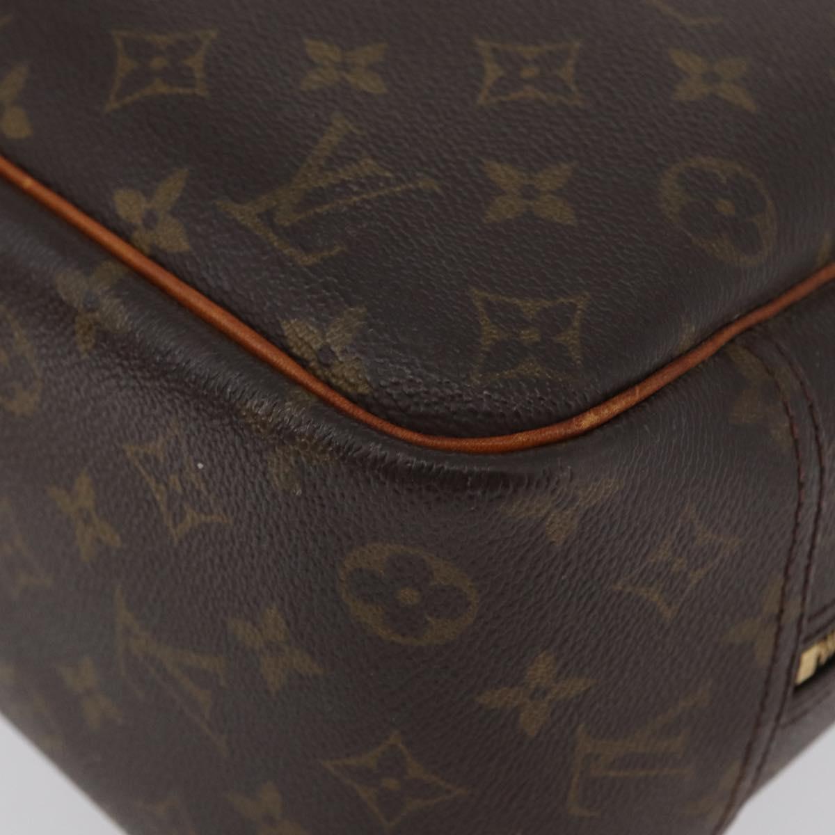 LOUIS VUITTON Monogram Deauville Hand Bag M47270 LV Auth ka3195