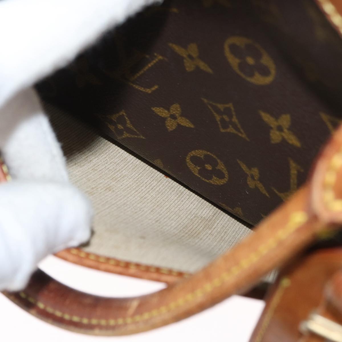 LOUIS VUITTON Monogram Deauville Hand Bag M47270 LV Auth ka3195