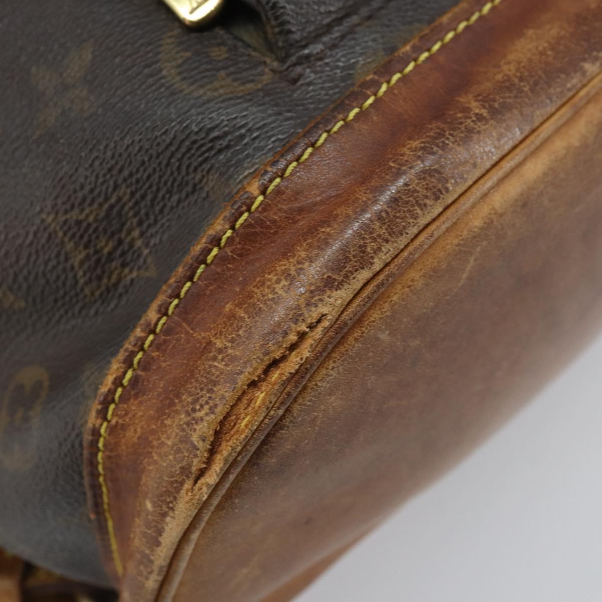 LOUIS VUITTON Monogram Montsouris MM Backpack M51136 LV Auth ka3199