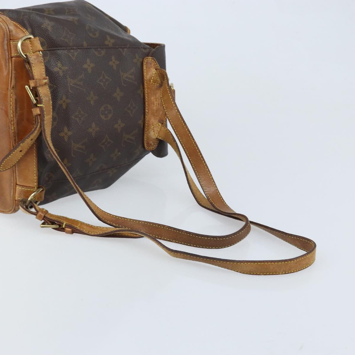 LOUIS VUITTON Monogram Montsouris MM Backpack M51136 LV Auth ka3199
