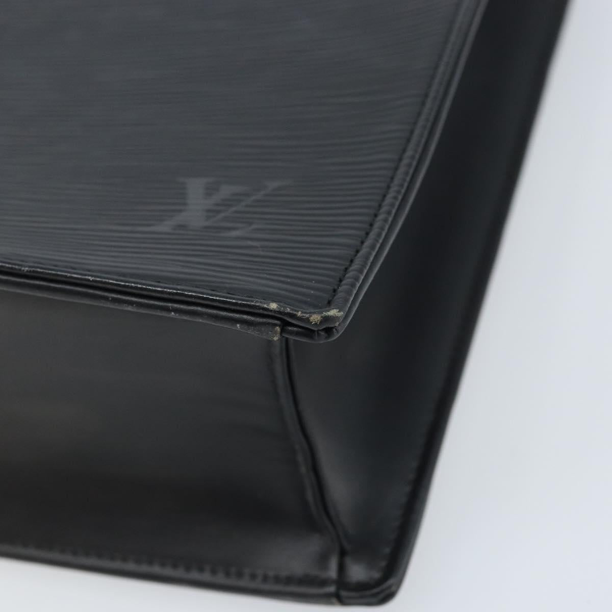 LOUIS VUITTON Epi Ombre Hand Bag Black M52102 LV Auth ka3201