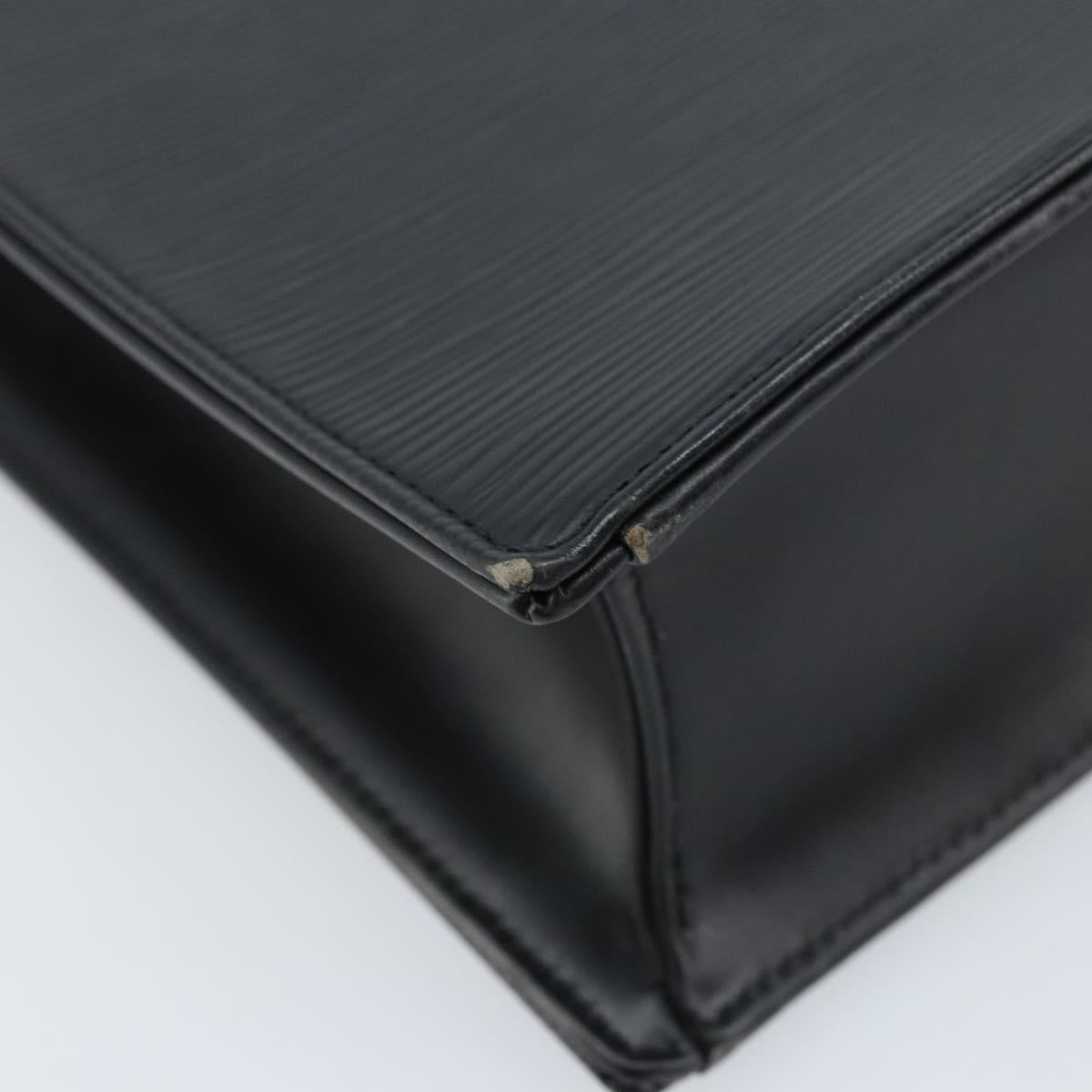 LOUIS VUITTON Epi Ombre Hand Bag Black M52102 LV Auth ka3201