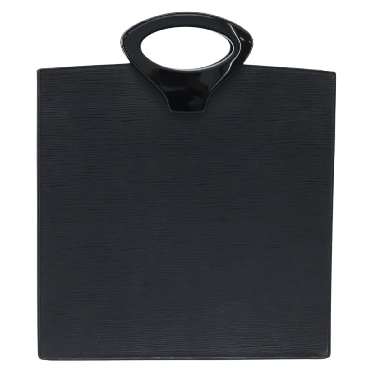 LOUIS VUITTON Epi Ombre Hand Bag Black M52102 LV Auth ka3201