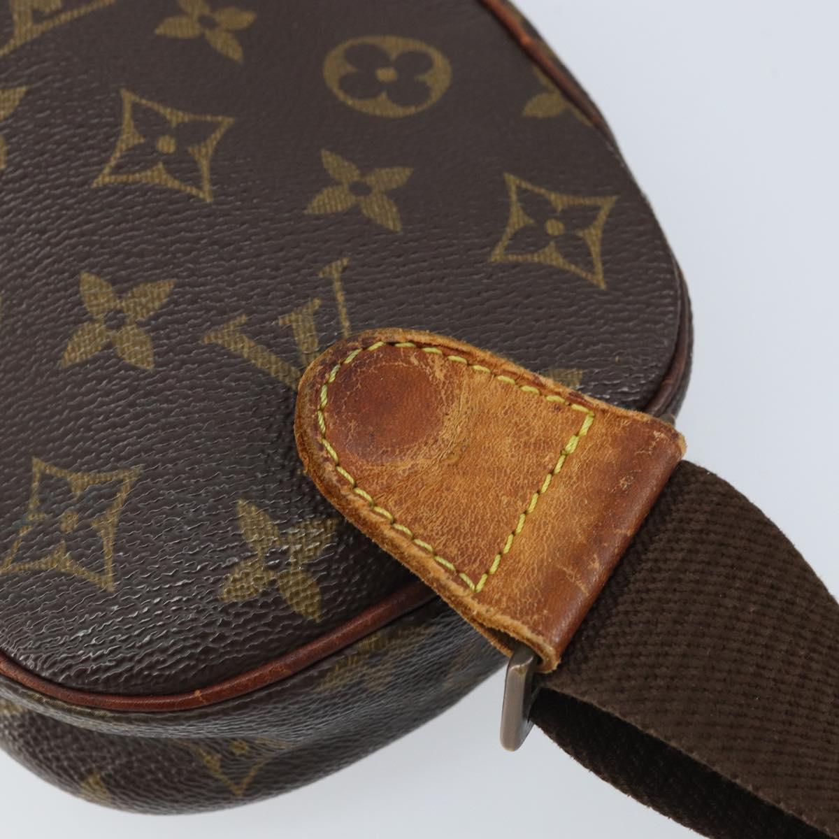 LOUIS VUITTON Monogram Pochette Gange Shoulder Bag M51870 LV Auth ka3205