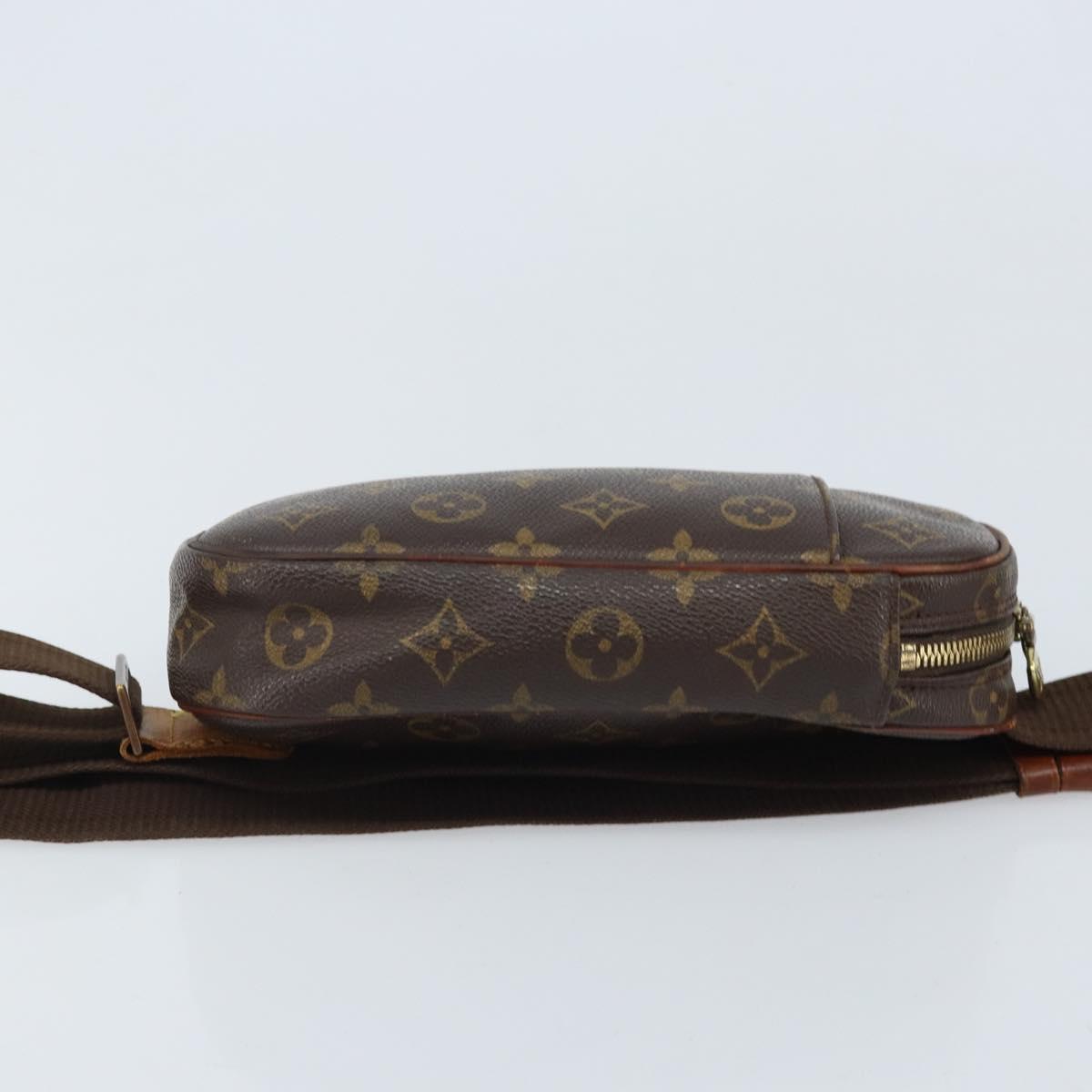 LOUIS VUITTON Monogram Pochette Gange Shoulder Bag M51870 LV Auth ka3205