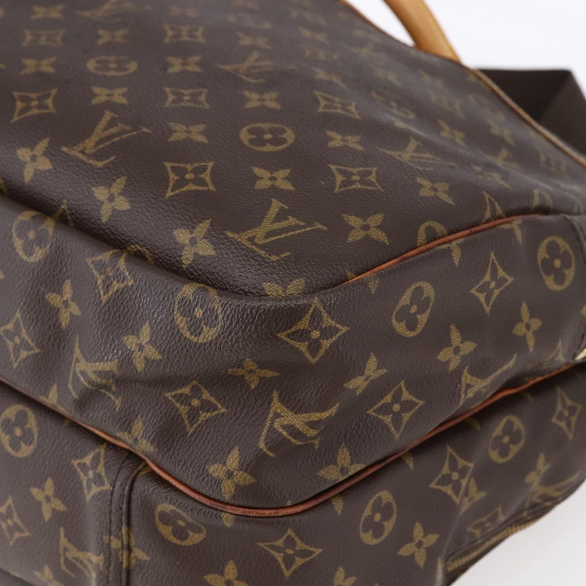 LOUIS VUITTON Monogram Alize 24H Earl Boston Bag M41399 LV Auth ka321