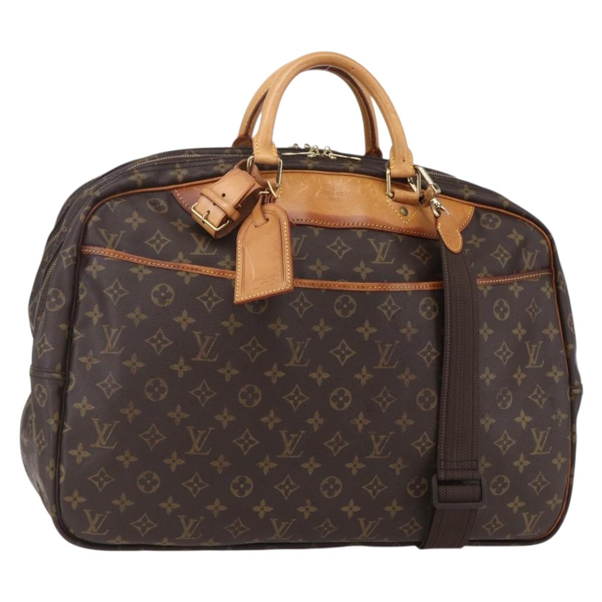 LOUIS VUITTON Monogram Alize 24H Earl Boston Bag M41399 LV Auth ka321
