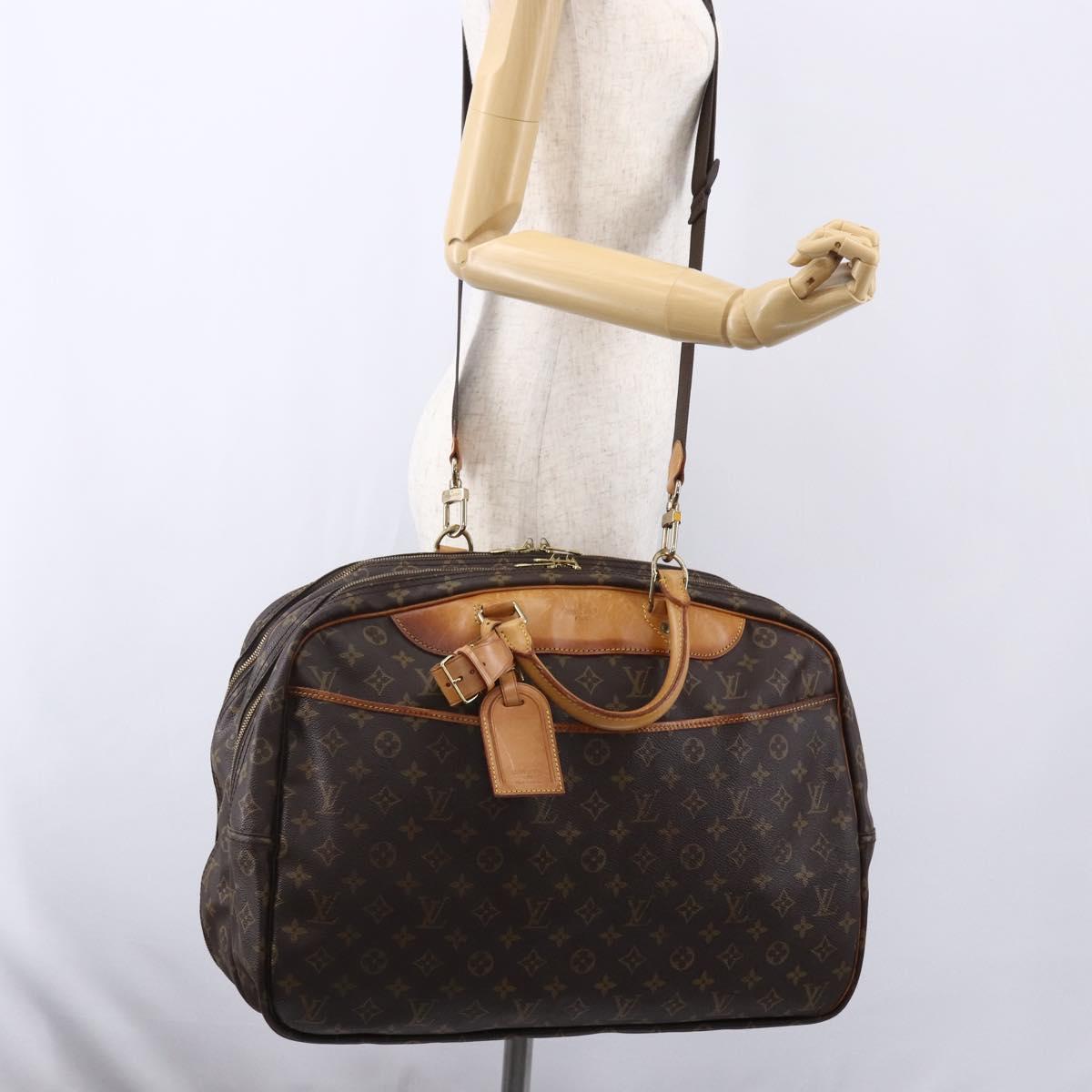 LOUIS VUITTON Monogram Alize 24H Earl Boston Bag M41399 LV Auth ka321