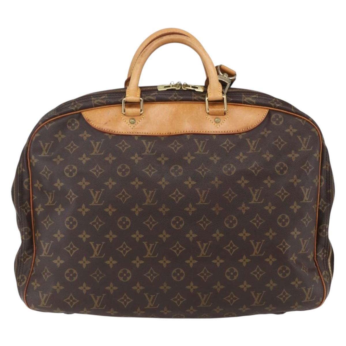 LOUIS VUITTON Monogram Alize 24H Earl Boston Bag M41399 LV Auth ka321
