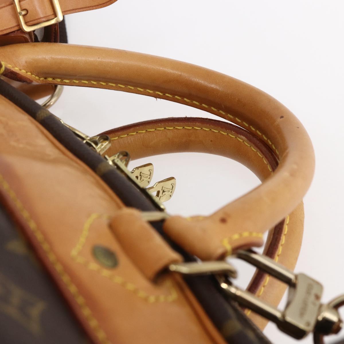 LOUIS VUITTON Monogram Alize 24H Earl Boston Bag M41399 LV Auth ka321