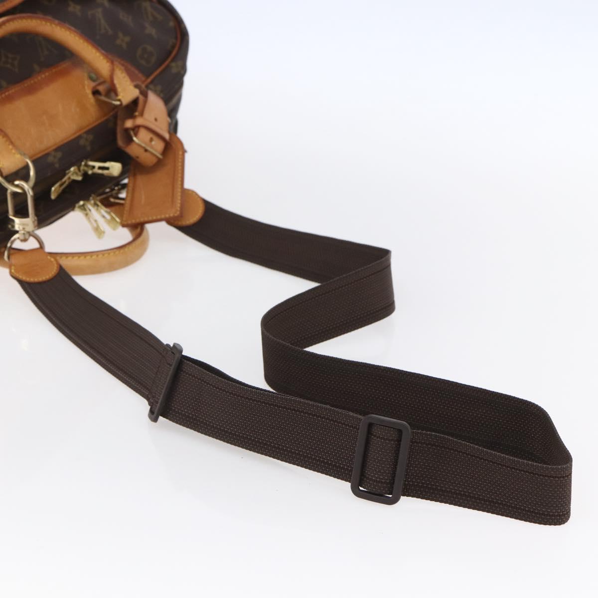 LOUIS VUITTON Monogram Alize 24H Earl Boston Bag M41399 LV Auth ka321