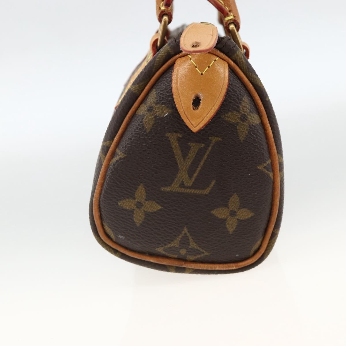 LOUIS VUITTON Monogram Mini Speedy Hand Bag M41534 LV Auth ka3210