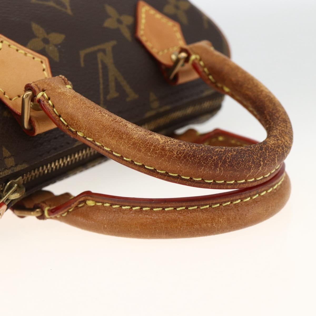 LOUIS VUITTON Monogram Mini Speedy Hand Bag M41534 LV Auth ka3210