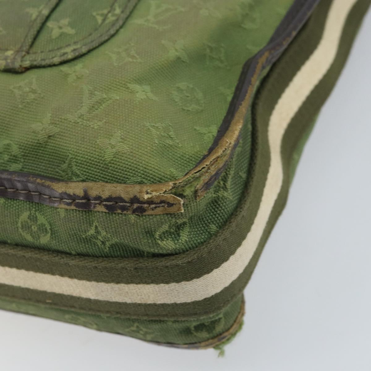 LOUIS VUITTON Monogram Mini Besace Mary Kate Bag TST Khaki M92322 LV Auth ka3216