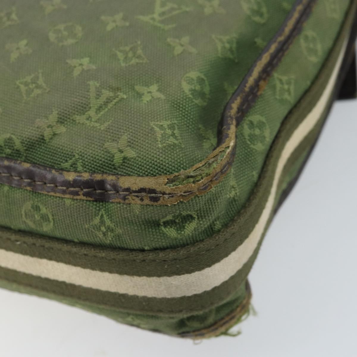 LOUIS VUITTON Monogram Mini Besace Mary Kate Bag TST Khaki M92322 LV Auth ka3216