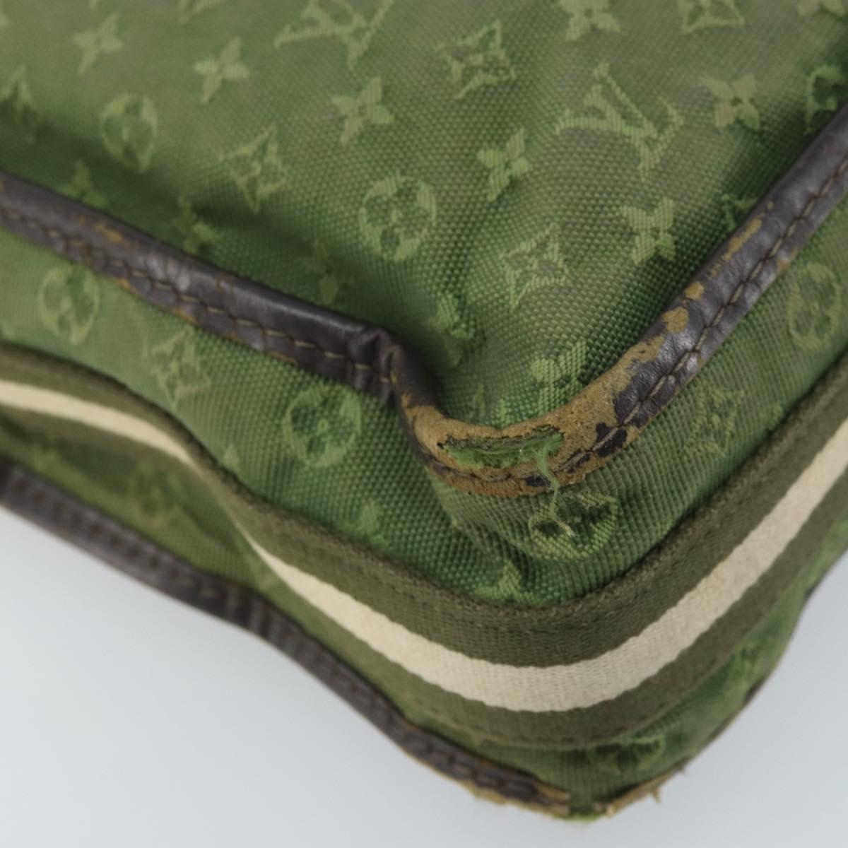 LOUIS VUITTON Monogram Mini Besace Mary Kate Bag TST Khaki M92322 LV Auth ka3216