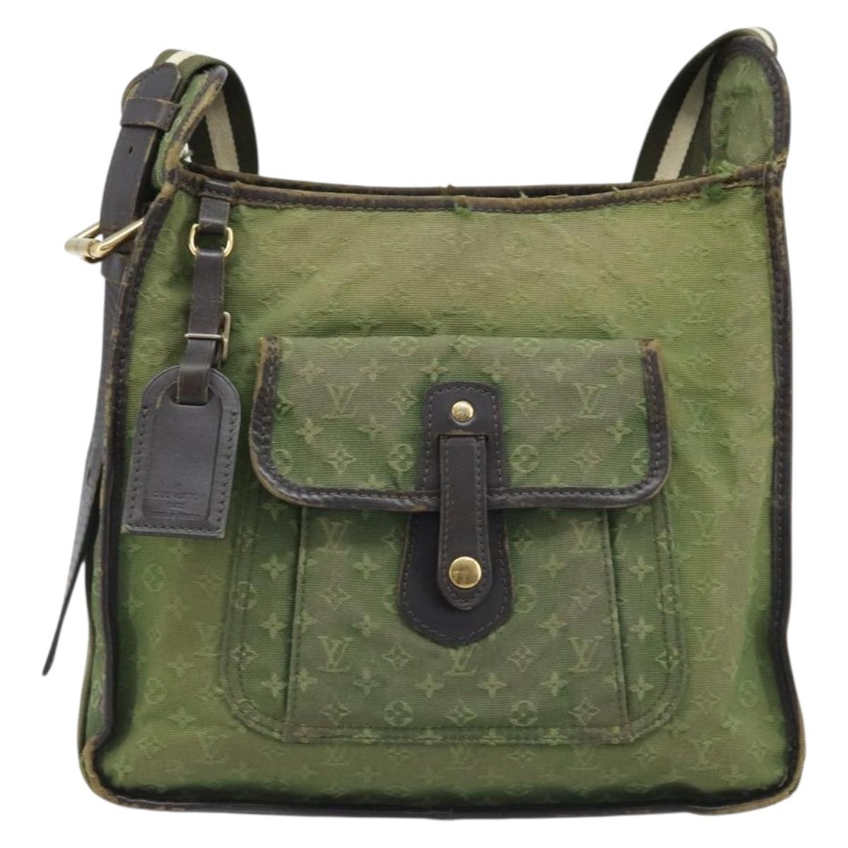 LOUIS VUITTON Monogram Mini Besace Mary Kate Bag TST Khaki M92322 LV Auth ka3216